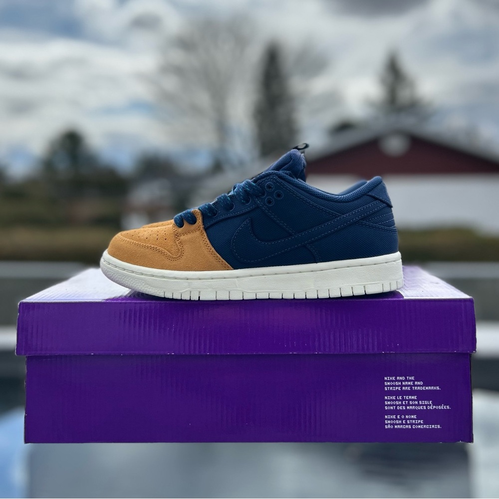Nike SB Dunk Low Pro 'Midnight Navy Desert Ochre'